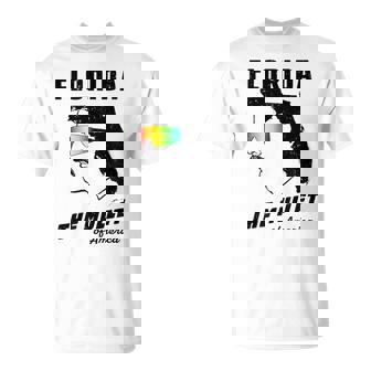 Florida Mullet The Mullet America Hair Sunglasses T-Shirt - Monsterry