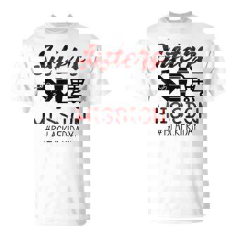 Friday Squad Shopping Season Sisters On Mission T-Shirt | Mazezy