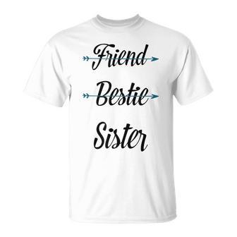 Friend Bestieoulister Idéal Pour 2 À 3 Filles Meilleure Amie T-Shirt - Cadeauxyz