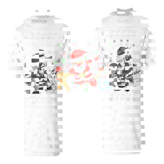 Dabbinganta Christmas おかしいdabサンタクロースクリスマス Tシャツ - Kawaiitshirt