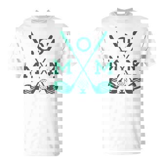 Par Mom Golf Matching Golfing Quote Party Pocket T-Shirt | Seseable UK