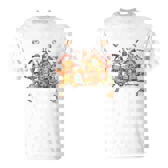 Gingerbread House Project Manager Cookie Christmas Pajamas T-Shirt | Seseable UK