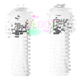 Golf Daddy Hole In One Golf 1St Birthday Party T-Shirt - Thegiftio