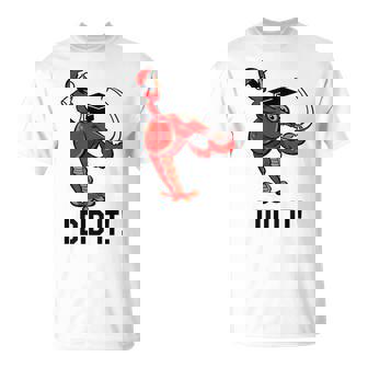 Graduation Cap Diploma Crawfish I Did It Graduate T-Shirt | Mazezy