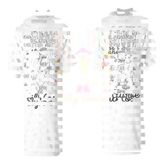 Grandma Of The Silly Goose First Birthday Girl Family T-Shirt | Seseable UK