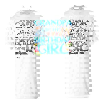 Grandpa Of The Birthday Girl Cute Oceania Adventure Family T-Shirt - Monsterry