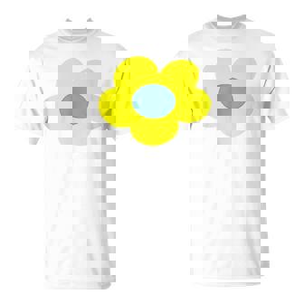 Grim Reaper Mandy Yellow Flower Pink T-Shirt - Thegiftio