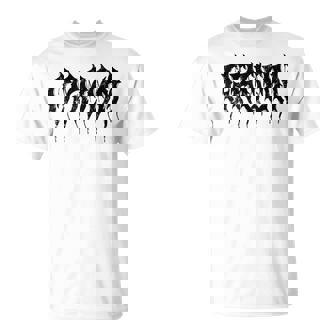 Groom But In DeathMetal Font Heavy Music Wedding Day T-Shirt | Mazezy