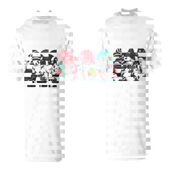 Hanging With My Gnomies Family Christmas Gnome Xmas Holiday T-Shirt - Monsterry