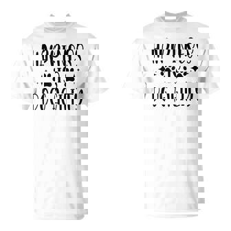 Happiness Is Dog Agility Dog Agility Lover Men Women T-Shirt | Mazezy