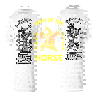 Happy Lunar Chinese New Year Of The Horse 2026 For Boys T-Shirt | Mazezy