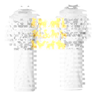 Happy Lunar New Year Animals 12 Chinese Zodiac Signs Order T-Shirt | Mazezy