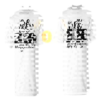 Happy New Year 2026 New Year Party Friends Family Matching T-Shirt | Seseable CA