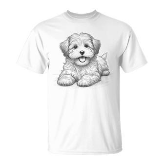 Havanese Puppy Dog Owner Idea T-Shirt - Monsterry