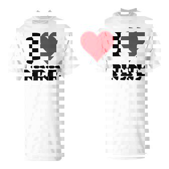 I Heart Nene 名 I Love パーソナライズ Tシャツ - Kawaiitshirt
