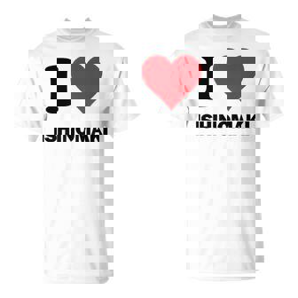 I Heart 石巻ジャパンラブ 日本のお土産品 Tシャツ - Kawaiitshirt