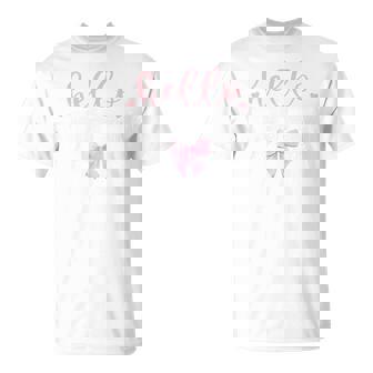 Hello Fourn Est 2012 14Th Birthday Girl Turning 14 T-Shirt | Mazezy