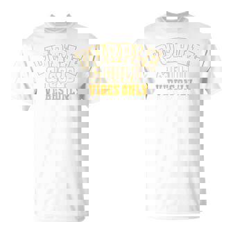 High School Football Purple & Gold Game Day T-Shirt | Mazezy