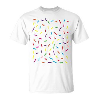 Ice Cream Sprinkles Halloween Costume Easy Diy Matching T-Shirt - Monsterry