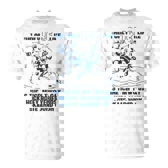 The Only Ice I Like Is The Ice That My Two Gay Hockey T-Shirt - Monsterry