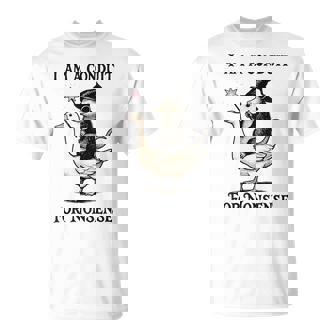 I'm A Conduit For Nonsense Opossum Meme Humor Boy Girl T-Shirt - Monsterry