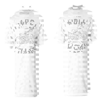 I'm Not Old I'm Classic Vintage Motorcycle Dad Biker T-Shirt | Mazezy