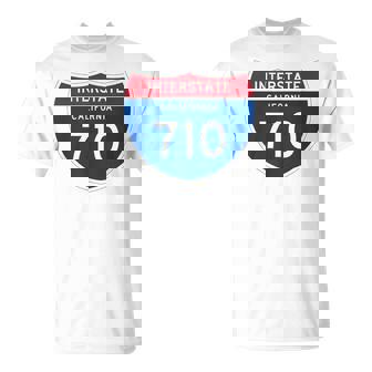 Interstate 710 California Tシャツ - Kawaiitshirt