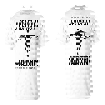 Je Ne Peux Pas J'ai Marathon Humour Jogging Course À Pieds T-Shirt - Cadeauxyz