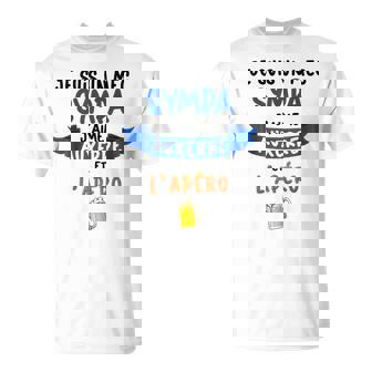 Jeuis Un Guy Nice J'aime Auxerre Et L'apéro Foot Auxerre T-Shirt - Cadeauxyz