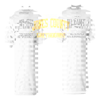 Jones County High School HS Gray GA Vintage Sports T-Shirt | Mazezy