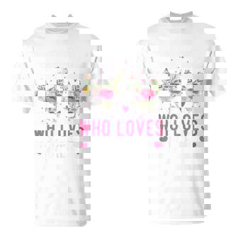 Just A Girl Who Loves Chickens Cute Floral T-Shirt - Monsterry