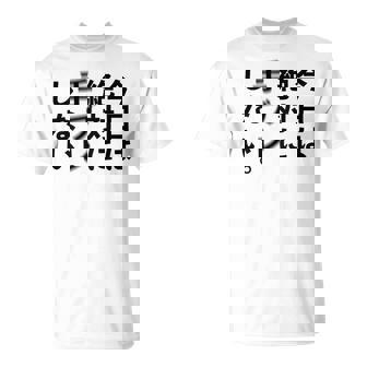 Kenko カメラひとことシリーズ 「今日は絶対に手ブレしない。」【黒文字・背面デザイン】 Tシャツ - Kawaiitshirt