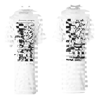 Koi Poisson Ukyio-Eumi-E Cerisier En Fleurs Torii Japonais T-Shirt - Cadeauxyz