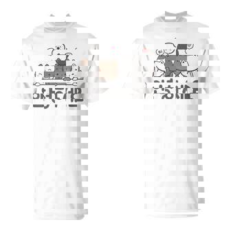 Korean Flag & Cats Korean Hello Annyeong Haseyo T-Shirt - Seseable