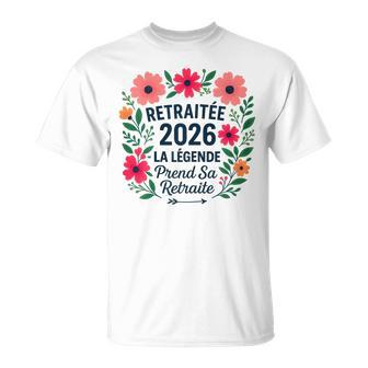 La Légende Prenda Retraite 2026 Humour Retraite T-Shirt - Cadeauxyz