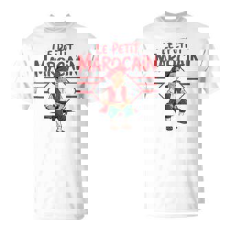 Le Petit Marocain Cadeau Garçon Marocain Cadeau Homme Maroc T-Shirt - Cadeauxyz