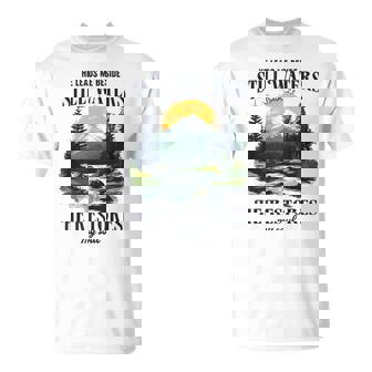 He Leads Me Beside Still Waters Psalm 23 T-Shirt | Seseable UK