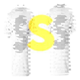 Letter S Group Costume Pretend Halloween Costume T-Shirt | Mazezy