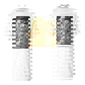 Licorne Adulte Nuit Lune Nuit Graphiqueintage Galaxy T-Shirt - Cadeauxyz