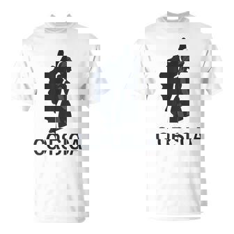 L'île De Corse Carte Avec La Corse France T-Shirt - Cadeauxyz