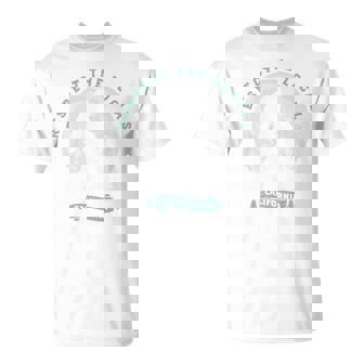 Lost Hills California Bigfoot Night Walk Retro Premium T-Shirt | Mazezy