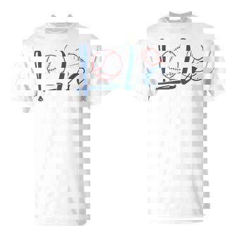 Love Baseball 野球 ギャク パロディ 名言 ジョーク Tシャツ - Kawaiitshirt