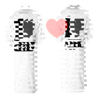 I Love Cebu フィリピン フィリピン人 Tシャツ - Kawaiitshirt