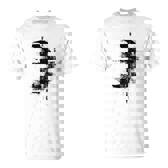 Luna Arte Dibujo Abstracto Ilustración Gráfica Luna Camiseta unisex - Regaloses