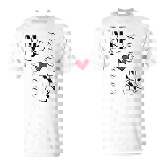 M & N カップル イニシャル 結婚式 記念日 新築祝い Tシャツ - Kawaiitshirt