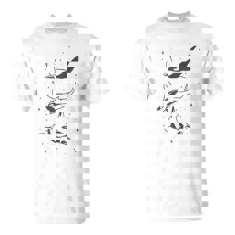 Mantarrayas Con Estrellas Deportes Acuáticosnorkel Buceo In Mangas Camiseta unisex - Regaloses