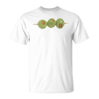 Martini Olives Cute Olives Graphic For Girl Women T-Shirt - Thegiftio UK