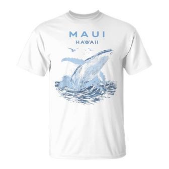 Maui Hawaii Humpback Whale T-Shirt | Mazezy