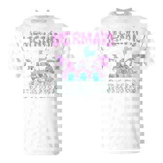 Mermaid Birthday Outfit Mermaid Party Mermaid Grandma T-Shirt | Seseable FR