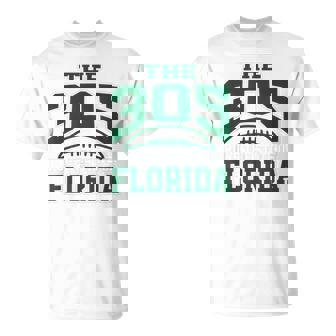 Miami 305 Area Code Runs Florida Proud State Culture Apparel T-Shirt | Seseable FR